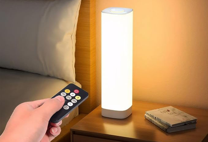 Basic remote-controlled lamp