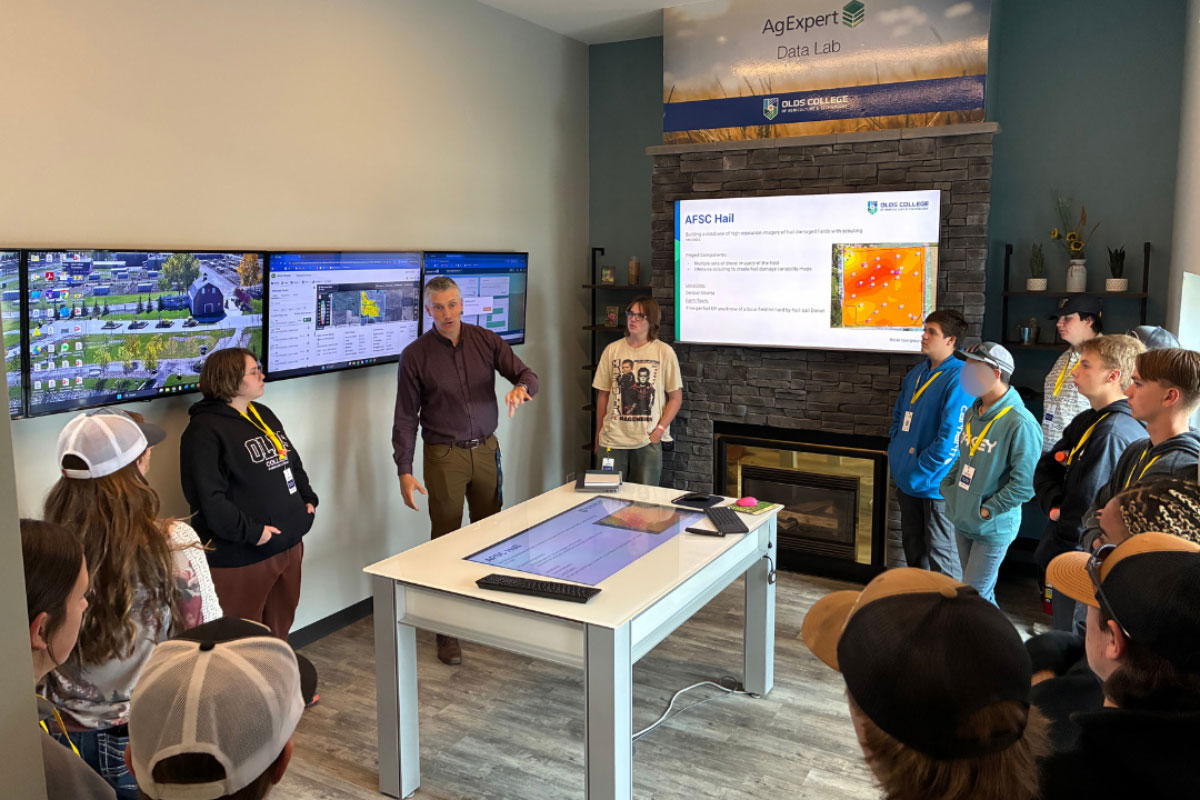 Agriculture college classroom