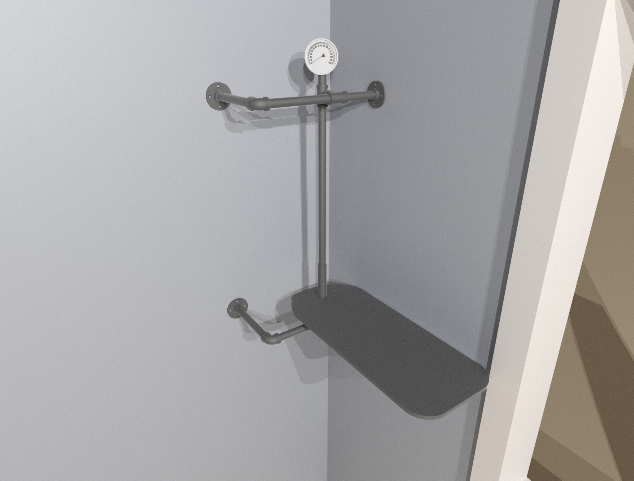 3D model design on a computer screen